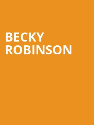 Becky Robinson, Walker Theatre, Chattanooga